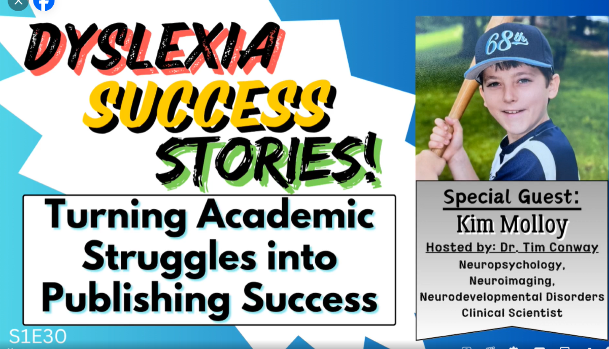 Jacob Molloy dyslexia success story featured in interview with his mother Kim Molloy discussing literacy intervention and authorship